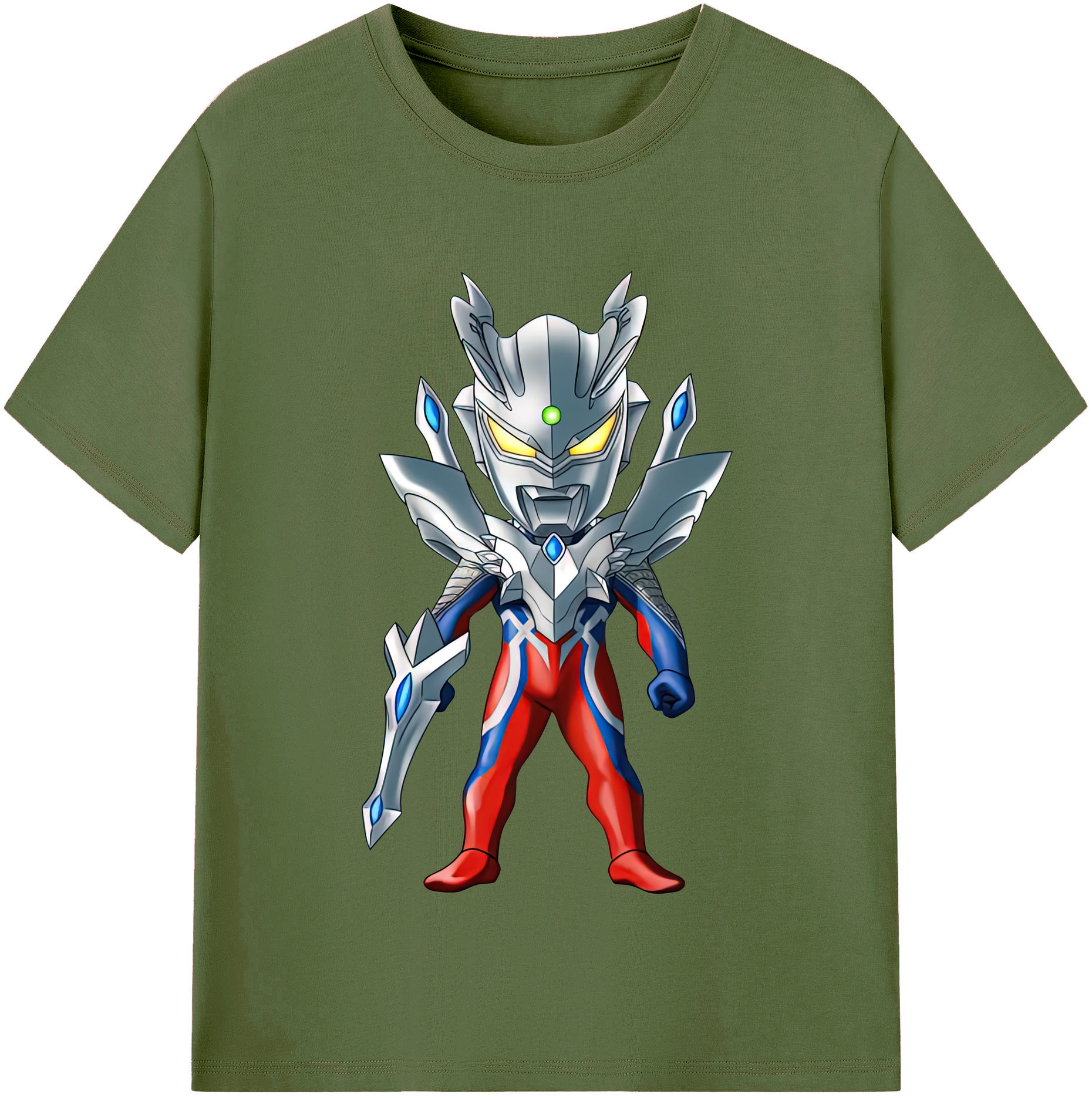 （画像用） ウルトラマン Ultraman 綿100％半袖Tシャツ（フロントプリント）